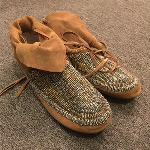 House of Harlow Moccasins like new